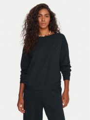 Roxy Bluza Surfing By Moonlight ERJFT05008 Czarny Relaxed Fit. Czarne bluzy Roxy, l, bez wzorów, bez ramiączek, bez kaptura. Za 229.99 zł.