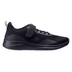 Buty Martes Essentials Riken Teen 92800654543 czarne. Czarne buty treningowe bez wzorów, z materiału, bez zapięcia. Za 147.51 zł.
