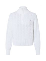 Polo Ralph Lauren Sweter z dzianiny Kobiety Bawełna biały, L. Białe swetry Polo Ralph Lauren, l, bez wzorów, z bawełny, bez ramiączek. Za 1,149.95 zł.