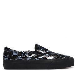 Tenisówki Vans. Czarne trampki Vans, bez wzorów, bez zapięcia, vans classic. Za 399.99 zł.