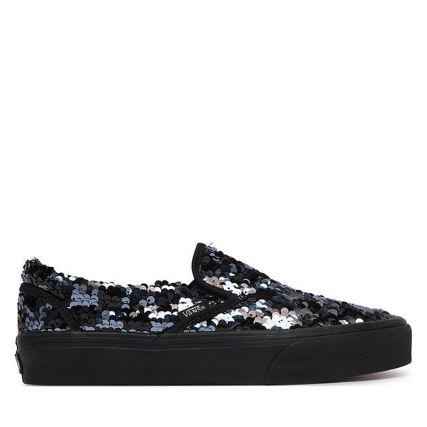 Tenisówki Vans. Czarne trampki Vans, bez wzorów, bez zapięcia, vans classic. Za 399.99 zł.