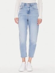 Tommy Jeans Jeansy Mom Jean Uh Tpr Bi0112 Co DW0DW20041 Niebieski Regular Fit. Niebieskie jeansy Tommy Jeans, bez wzorów, z bawełny. Za 399.99 zł.