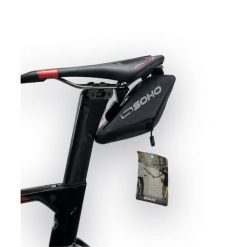 Torba rowerowa pod siodło SOHO WOOSTER. Czarne torebki klasyczne SOHO, bez wzorów, sportowe, bez dodatków. Za 52.00 zł.