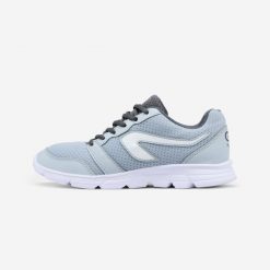 Buty do biegania damskie Kalenji Ekiden One. Niebieskie buty do biegania Decathlon, bez wzorów, bez zapięcia, do biegania. Za 59.99 zł.