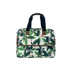 Torba na bagażnik rowerowy Willex Shopper Leaves. Zielone shopper bag Willex, bez wzorów, sportowe, bez dodatków. Za 355.00 zł.