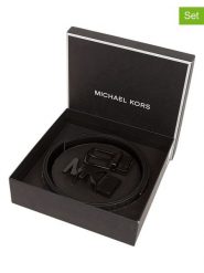 Michael Kors 3-częściowy zestaw w kolorze czarnym rozmiar: onesize. Czarne paski Michael Kors, bez wzorów, z materiału. Za 446.45 zł.