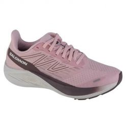 Buty do biegania damskie Salomon Aero Blaze W. Czerwone buty do biegania Salomon, bez wzorów, z materiału, bez zapięcia, do biegania. Za 565.00 zł.