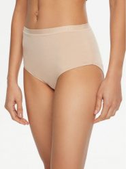 Triumph Figi klasyczne z wysokim stanem Sense Of Modal 10224787 Beżowy. Brązowe figi Triumph, bez wzorów, z syntetyku, z podwyższonym stanem. Za 29.99 zł.
