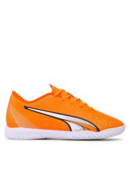 Puma Buty do piłki nożnej Ultra Play It Jr 107237 01 Pomarańczowy. Brązowe buty sportowe lifestyle Puma, bez wzorów, ze skóry, bez zapięcia. Za 129.99 zł.