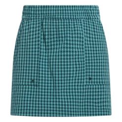 Spódnica damska adidas Ultimate365 Gingham. Zielone spódnice adidas, bez wzorów, sportowe, sportowe. Za 275.50 zł.