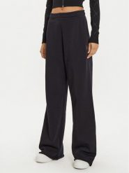Hugo Spodnie dresowe 50528471 Czarny Relaxed Fit. Czarne spodnie dresowe Hugo, bez wzorów, z bawełny. Za 289.99 zł.