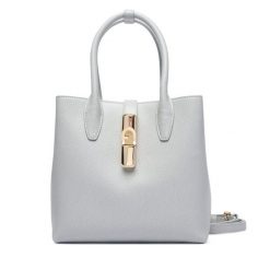 Torebka Furla. Szare torebki klasyczne Furla, bez wzorów, klasyczne, bez dodatków. Za 1,389.00 zł.