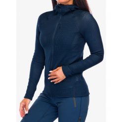 Bluza do biegania damska Houdini Pace Flow Houdi. Niebieskie bluzy Houdini, m, bez wzorów, bez kaptura, do biegania. Za 681.99 zł.