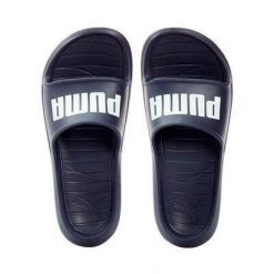 Klapki basenowe dla dorosłych Puma Divecat v2. Czarne klapki Puma, bez wzorów, z materiału, sportowe, bez obcasa, bez zapięcia. Za 175.00 zł.