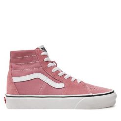 Tenisówki Vans. Czerwone trampki Vans, bez wzorów, bez zapięcia, Vans SK8. Za 229.99 zł.