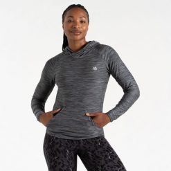 Bluza sportowa z kapturem damska Sprint City. Szare bluzy z kapturem Dare 2b, s, bez wzorów, z materiału, z kapturem, do biegania. Za 118.68 zł.