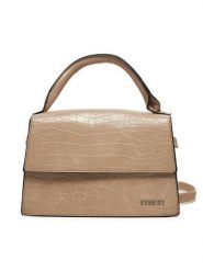 Puccini Torebka BK2241214M Beżowy. Brązowe torebki klasyczne Puccini, bez wzorów, ze skóry, bez dodatków. Za 119.99 zł.