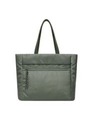 Roxy Torebka C-ROXY-M-003-08 Zielony. Zielone shopper bag Roxy, bez wzorów, z materiału, bez dodatków. Za 169.99 zł.