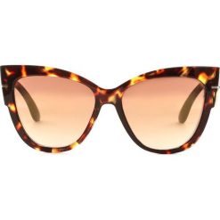 Brązowe Okulary Remittance. Okulary przeciwsłoneczne marki Born2be. Za 39.99 zł.