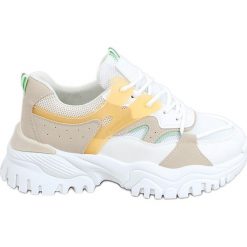 Buty sportowe Vind Beige wielokolorowe. Brązowe buty treningowe INNA MARKA, bez wzorów, z materiału, bez zapięcia. Za 145.36 zł.