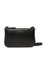 KARL LAGERFELD Torebka A2W32017 Czarny. Czarne listonoszki KARL LAGERFELD, bez wzorów, ze skóry, bez dodatków. Za 499.99 zł.