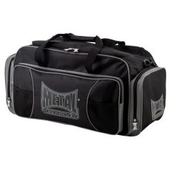 Torba sportowa mma Metal Boxe. Czarne torby sportowe METAL BOXE, bez wzorów, z materiału, duże. Za 236.50 zł.
