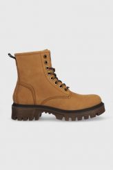 Wrangler workery zamszowe Seattle Lace damskie kolor brązowy na płaskim obcasie. Brązowe botki Wrangler, bez wzorów, z zamszu, z okrągłym noskiem, bez obcasa, na płaskiej podeszwie, bez zapięcia. W wyprzedaży za 399.99 zł.