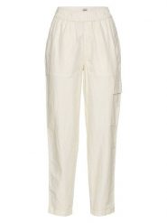 Camel Active Spodnie w kolorze kremowym rozmiar: W32/L32. Brązowe spodnie materiałowe Camel Active, bez wzorów, z materiału. Za 217.99 zł.