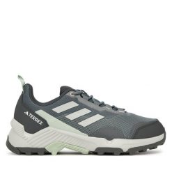 Trekkingi adidas. Szare buty trekkingowe adidas, bez zapięcia. Za 289.99 zł.