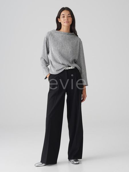 OPUS Sweter w kolorze szarym rozmiar: 36. Szare swetry Opus, bez wzorów, ze splotem, bez ramiączek. Za 140.20 zł.