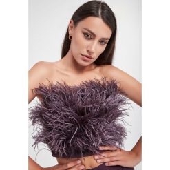 Top PATRIZIA PEPE. Topy Patrizia Pepe, z aplikacjami, bez kołnierzyka, bez ramiączek. Za 1,839.00 zł.