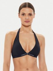 Tommy Hilfiger Góra od bikini UW0UW05257 Granatowy. Niebieskie bikini Tommy Hilfiger, bez wzorów, z syntetyku. Za 119.99 zł.