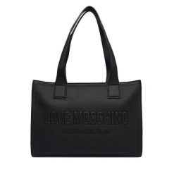 Torebka LOVE MOSCHINO. Czarne torebki klasyczne Love Moschino, bez wzorów, klasyczne, bez dodatków. Za 939.99 zł.