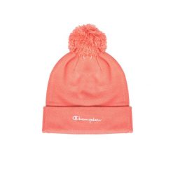 Czapka outdoor zimowa damska Beanie. Czerwone czapki zimowe Champion, bez wzorów, sportowe. Za 82.00 zł.