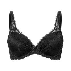 Cellbes Biustonosz push-up czarny female czarny 80D. Czarne biustonosze sportowe Cellbes, bez wzorów, z koronki. Za 89.00 zł.