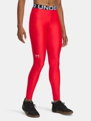 Legginsy damskie Under Armour UA HG Legging-RED. Czerwone legginsy Under Armour, bez wzorów, z materiału. Za 229.65 zł.