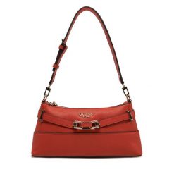 Torebka Guess. Brązowe torebki klasyczne Guess, z aplikacjami, klasyczne, bez dodatków. Za 279.99 zł.