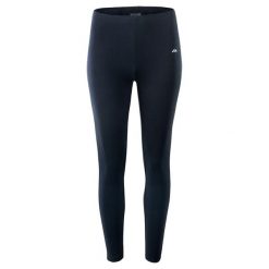Legginsy Damskie Mimi. Czarne legginsy MARTES ESSENTIALS, bez wzorów, z bawełny. Za 63.99 zł.
