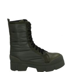 BOTKI DAMSKIE H108 VIT-M VERDE. Botki Venezia, bez wzorów, ze skóry, bez obcasa, bez zapięcia. Za 199.00 zł.