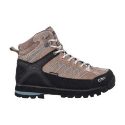 Damskie buty trekkingowe w średnim wieku CMP Moon waterprof. Brązowe buty trekkingowe CMP, z gumy, bez zapięcia. Za 507.50 zł.
