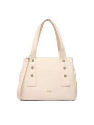 Lasocki Torebka CEO-LSK-L-011-09 Écru. Torebki klasyczne Lasocki, bez wzorów, z materiału, bez dodatków. Za 209.99 zł.