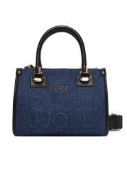 Liu Jo Torebka S Satchel AF5163 D0001 Granatowy. Niebieskie torebki klasyczne Liu Jo, bez wzorów, z materiału, bez dodatków. Za 669.99 zł.