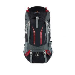 Plecak turystyczny BERGSON Vinstra2 40L. Czarne plecaki Bergson, bez wzorów, bez dodatków. W wyprzedaży za 319.00 zł.