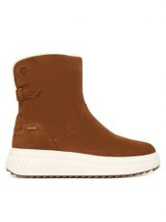 Caprice Botki 9-26410-45 Brązowy. Brązowe botki Caprice, bez wzorów, ze skóry, bez obcasa, na płaskiej podeszwie, bez zapięcia. Za 649.99 zł.