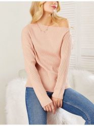 Milan Kiss Sweter w kolorze beżowym rozmiar: S. Brązowe swetry Milan Kiss, s, bez wzorów, bez ramiączek. Za 104.99 zł.