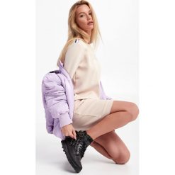Sukienka LIU JO. Brązowe sukienki Liu Jo, s, bez wzorów, z dzianiny, bez kołnierzyka, bez ramiączek, midi. Za 589.00 zł.