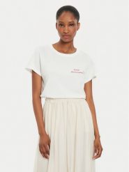 ViCOLO T-Shirt RB0673 Écru Regular Fit. T-shirty ViCOLO, s, bez wzorów, z bawełny, bez kołnierzyka, bez ramiączek. Za 119.99 zł.
