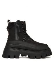 Palladium Trzewiki Pallasquad Zip Tx 99532-008-M Czarny. Czarne botki Palladium, bez wzorów, z materiału, bez obcasa, na płaskiej podeszwie, bez zapięcia. Za 389.99 zł.