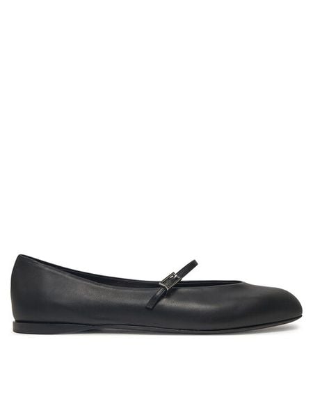 Max Mara Baleriny Mmballet 2514521171600 Czarny. Czarne baleriny Max Mara, bez wzorów, ze skóry, bez obcasa, bez zapięcia. Za 1,251.99 zł.
