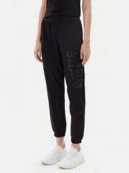 EA7 Emporio Armani Spodnie dresowe 7W000480 AF13135 UC001 Czarny Regular Fit. Czarne spodnie dresowe EA7 Emporio Armani, bez wzorów, z bawełny. Za 319.99 zł.